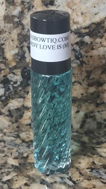 LOVE IS TYPE MEN PREMIUM QUALITY BODY OIL ROLLER BALL .